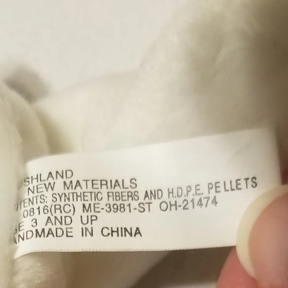 Like new 1999 Plushland white bunny - Picture 6 of 7